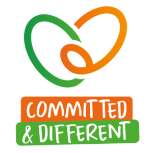 Committed & Different logo 